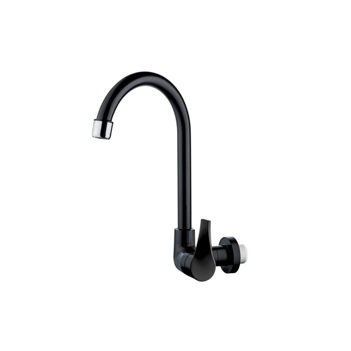 1 42642 - BRULEX TORN BICA M. COZ PAREDE 1/4V CANO LISO PRETA 1192 C30 - Imagem 1