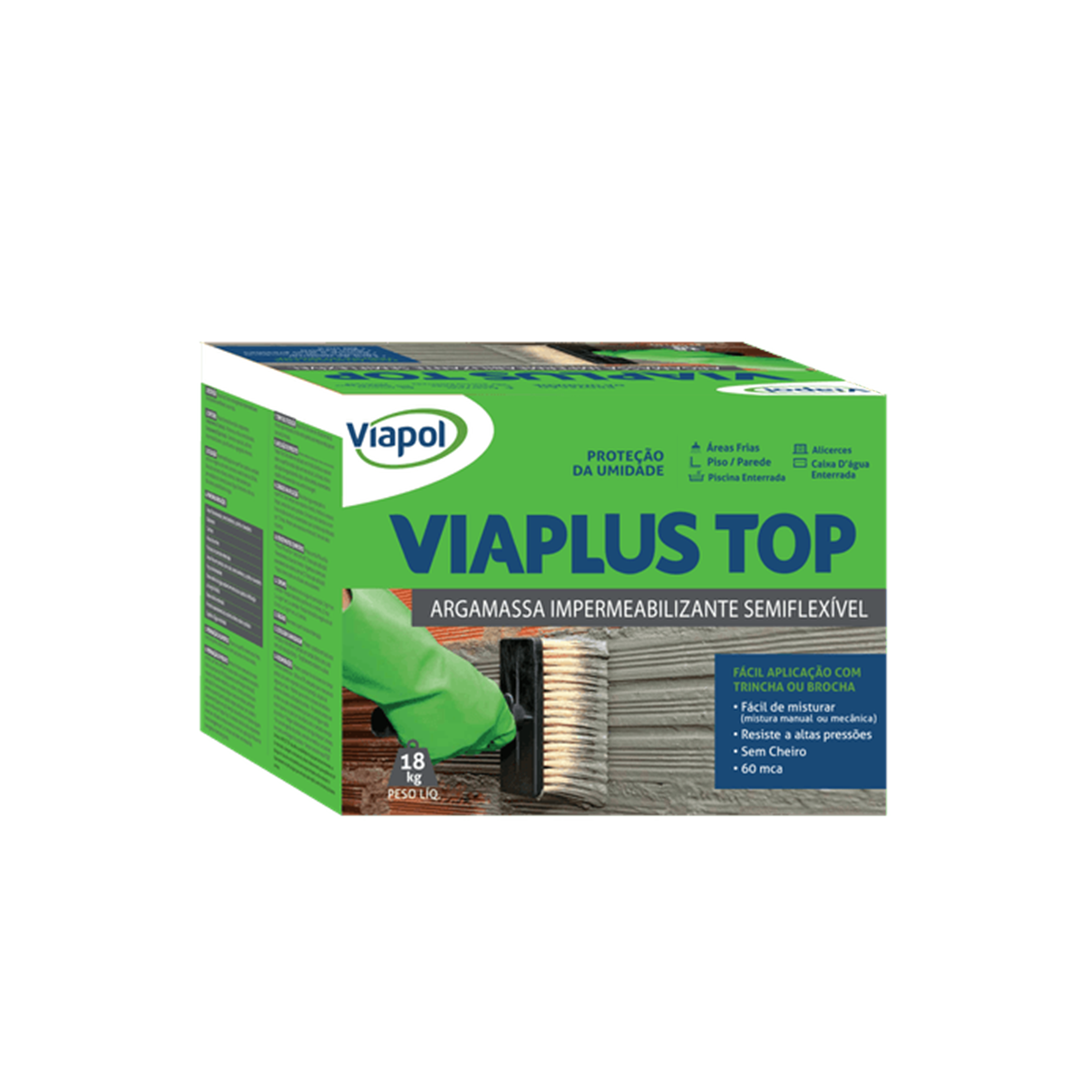 1 01511 - VIAPLUS TOP CAIXA 18 KG - Imagem 1