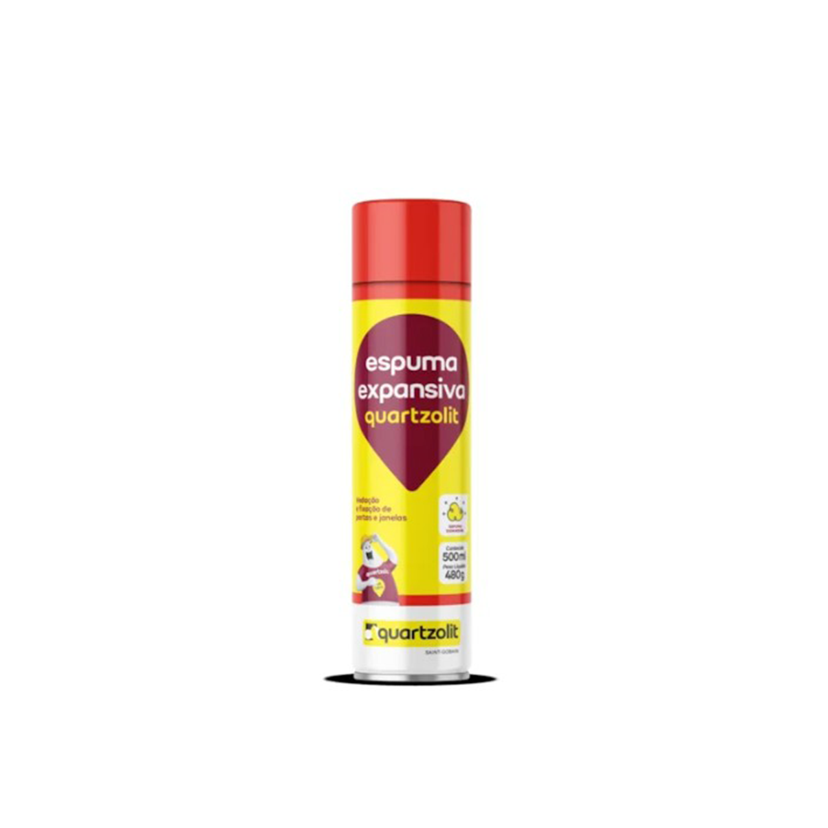 1 12700 - QUARTZ ESPUMA EXPANSIVA 500ML - Imagem 1