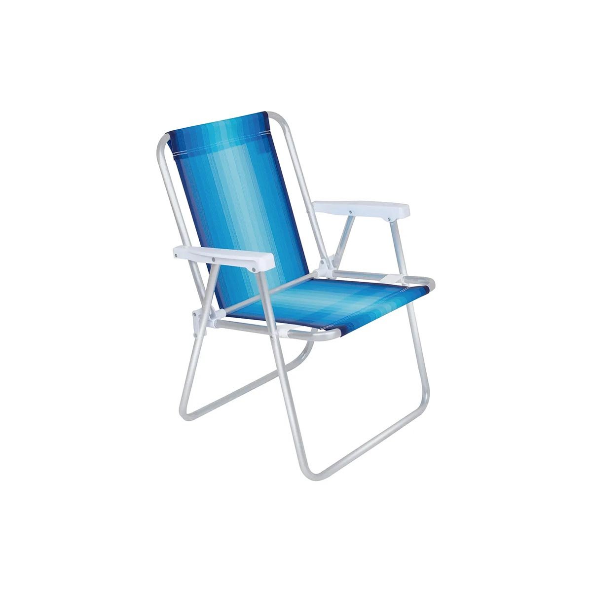 Cadeira Aluminio CAD. DE PRAIA ALTA ALUMINIO - 2101 - Imagem 1