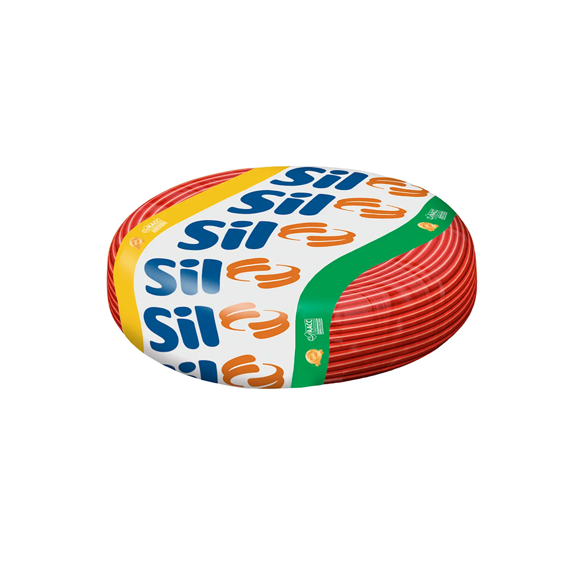 GABARITO PRODUTO NOVA BERTIOGA 05241 - SIL FIO CABO FLEXIVEL ROLO 100MT 2.5MM VERMELHO - Imagem 1