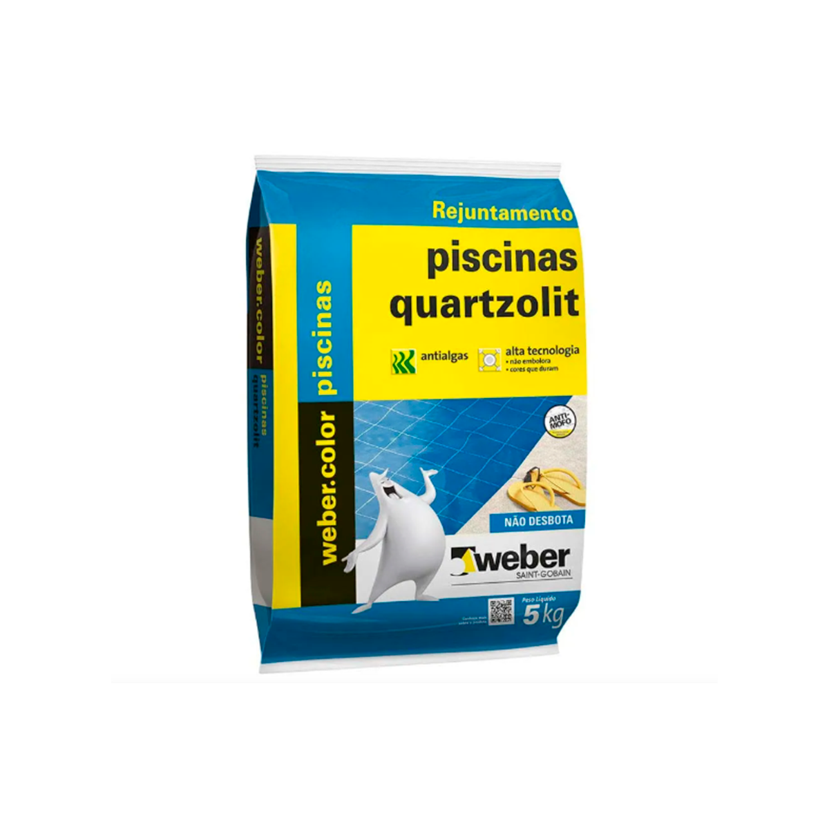 GABARITO PRODUTO NOVA BERTIOGA 00019 - QUARTZ REJUNTAMENTO PISCINAS 5KG AZUL CELESTE - Imagem 1