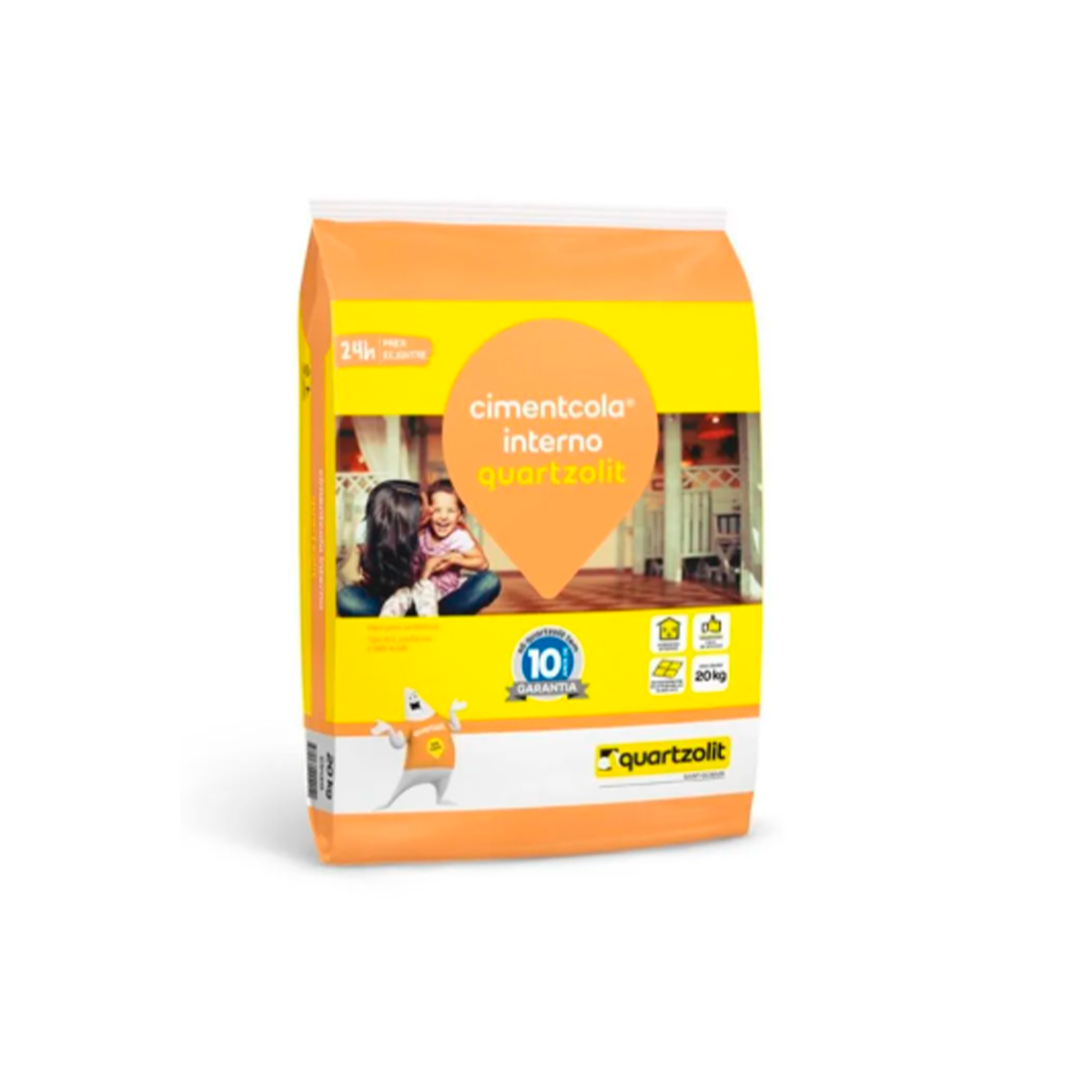GABARITO PRODUTO NOVA BERTIOGA 09560 - QUARTZ ARG. 20KG IMAR PARA USO INTERNO AC 1 CINZA - Imagem 1