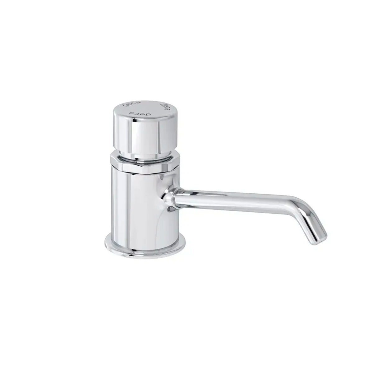 GABARITO PRODUTO NOVA BERTIOGA DISPENSADOR DECA PARA SABÃO LÍQUIDO DECAMATIC CROMADO - 2015.C CINZA - Imagem 1