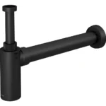 SIFÃO PARA LAVATÓRIO TOP ONIX DOCOL ENTR G 7/8 SAÍDA DN40 COR PRETO